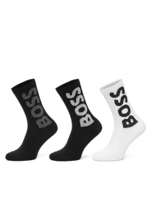 BOSS Zestaw 3 par wysokich skarpet męskich 50524259 Kolorowy