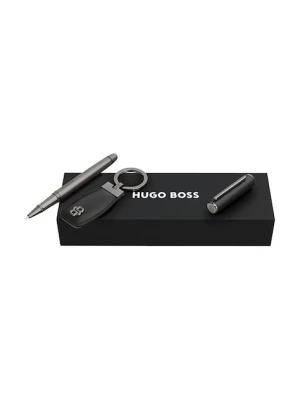 BOSS zestaw długopis i brelok Black & Gun 20 x 6,2 x 3,5 cm kolor czarny