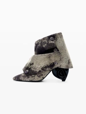 Botek sztruksowy tie-dye Desigual