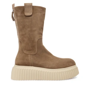 Botki AGL Milagros D751503PGKI014G588 Brązowy