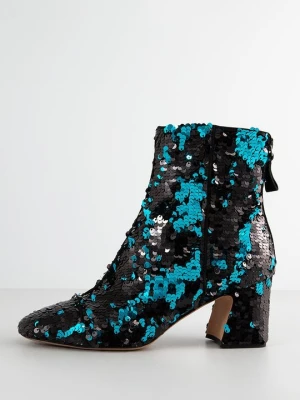 Botki Alexandre Birman turkusowy
