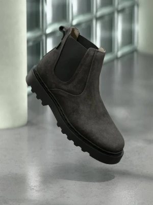 Botki AllSaints szary
