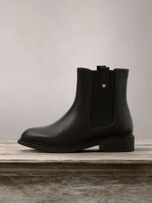 Botki Anna Field Wide Fit By Zalando czarny