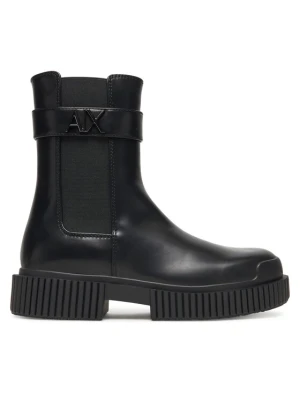 Botki Armani Exchange XW001634 AF17474 UC001 Czarny