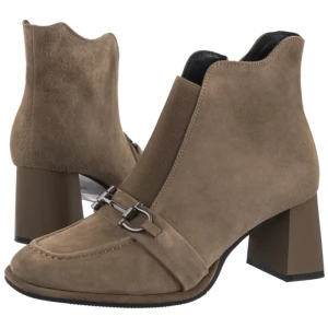 Botki Beżowe 57C0221 (AR196-a) Artiker