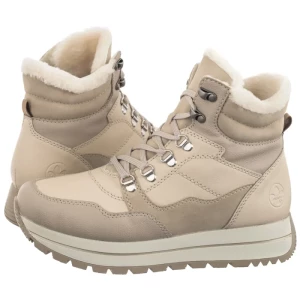 Botki Beżowe N4002-60 Beige (RI214-a) Rieker