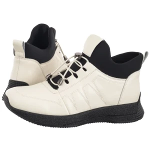 Botki Białe 55C0038 (AR182-a) Artiker