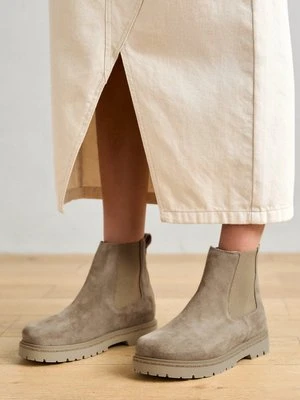 Botki Birkenstock taupe