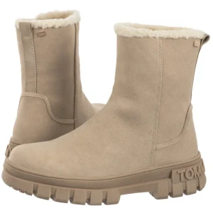 Botki Bootie Taupe T3A5-34044-0315518 (TH1409-a) Tommy Hilfiger