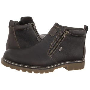 Botki Brązowe 39871-25 Brown (RI430-a) Rieker
