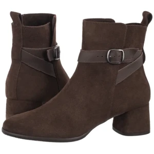 Botki Brązowe 4WVK2_T_ _6TJ (RY1249-a) Ryłko