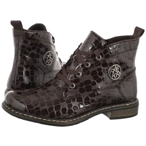 Botki Brązowe 71205-25 Brown (RI294-b) Rieker