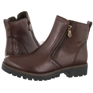 Botki Brązowe 78556-28 Brown (RI446-b) Rieker