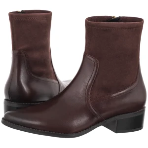 Botki Brązowe 9-25312-47 329 Dk Brown Comb (CP468-a) Caprice