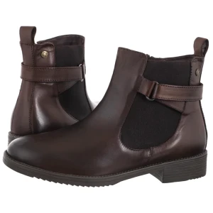 Botki Brązowe P2132-02/00-9 (MA1433-b) Maciejka