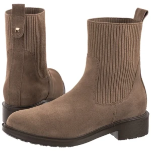 Botki Brązowe U2VN2___ _5IM (RY1247-a) Ryłko