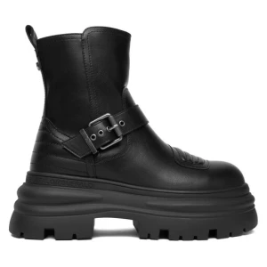Botki Buffalo Dione Biker Boot Mid 1270127 Czarny