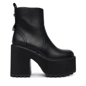 Botki Buffalo Killah Zip Boot Mid 1622374 Czarny