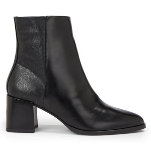 Botki Calvin Klein Almond Ankle Boot 55 - Epi Mn Mx HW0HW01701 Czarny