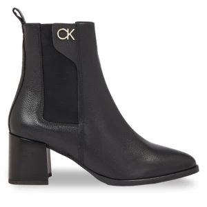 Botki Calvin Klein Almond Chelsea Boot W/Hw 55 HW0HW01814 Czarny