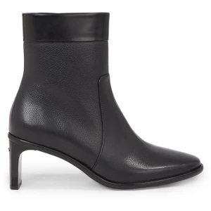 Botki Calvin Klein Curved Stil Ankle Boot 55 HW0HW01889 Czarny