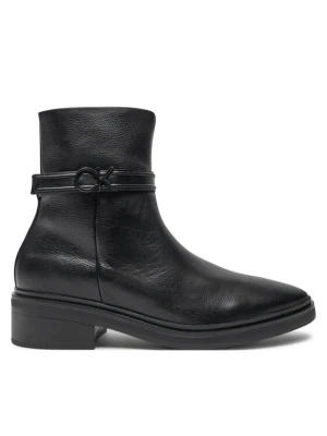 Botki Calvin Klein HW0HW02183 Czarny