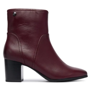 Botki Caprice 9-25306-45 Bordowy