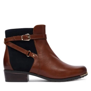 Botki Caprice 9-25308-43 Brązowy