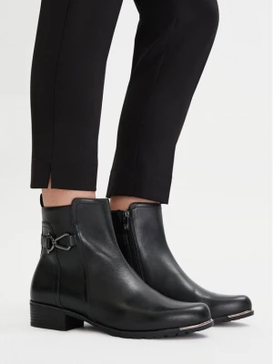 Botki Caprice 9-25403-45 Czarny
