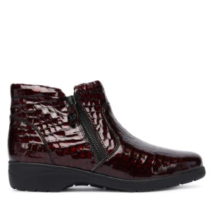 Botki Caprice 9-25460-45 Bordowy