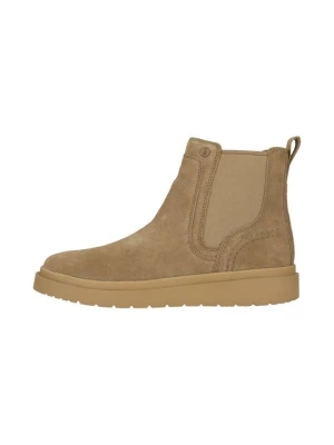 Botki Clarks beżowy
