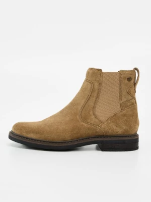 Botki Clarks beżowy