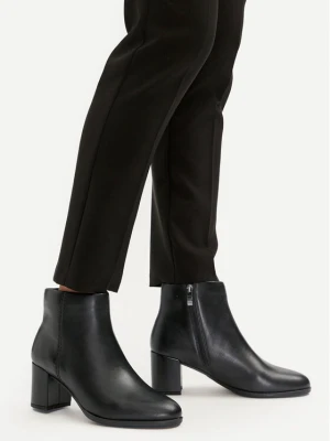 Botki Clarks Freva55 Zip 261747974 Czarny
