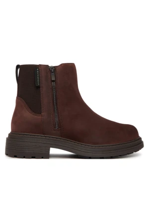 Botki Clarks Orinoco 3 zip Wp 26327123 Brązowy ciemny