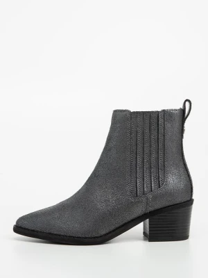 Botki Clarks srebrny