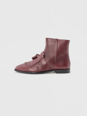 Botki Copenhagen Shoes bordowy
