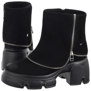 Botki Czarne 07145-01/00-8 (MA1458-a) Maciejka