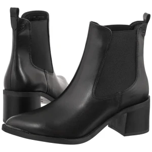Botki Czarne 1-25301-45 003 Black Leather (TM606-a) Tamaris