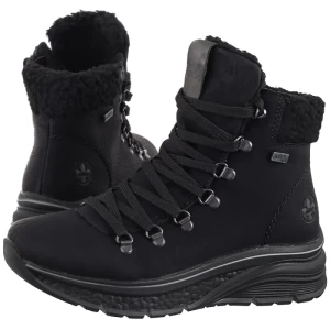 Botki Czarne 48034-00 Black (RI329-a) Rieker