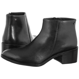 Botki Czarne 55351-51 (WO349-b) Wojas