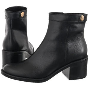 Botki Czarne 5PVH4_V_ _WD8 (RY1185-a) Ryłko