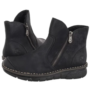 Botki Czarne 73357-00 Black (RI204-a) Rieker