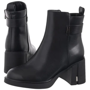 Botki Czarne DBT6519/25 BK (FO208-a) Filippo