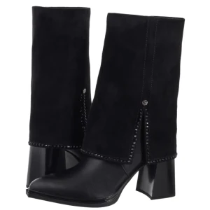 Botki Czarne K7206-01/00-8 (MA1447-a) Maciejka