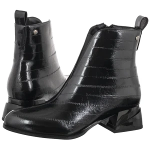 Botki Czarne K7675-01 / 00-7 (MA1608-b) Maciejka