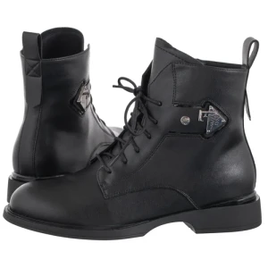 Botki Czarne N3115-01/00-8 (MA1440-a) Maciejka