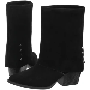 Botki Czarne V443-00820-02BLA (VE880-a) Venezia