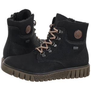 Botki Czarne Y3433-00 Black (RI316-a) Rieker