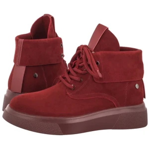 Botki Czerwone K7755-08 / 00-7 (MA1586-a) Maciejka