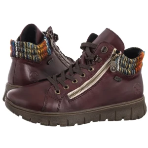 Botki Czerwone N1305-35 Red (RI307-a) Rieker